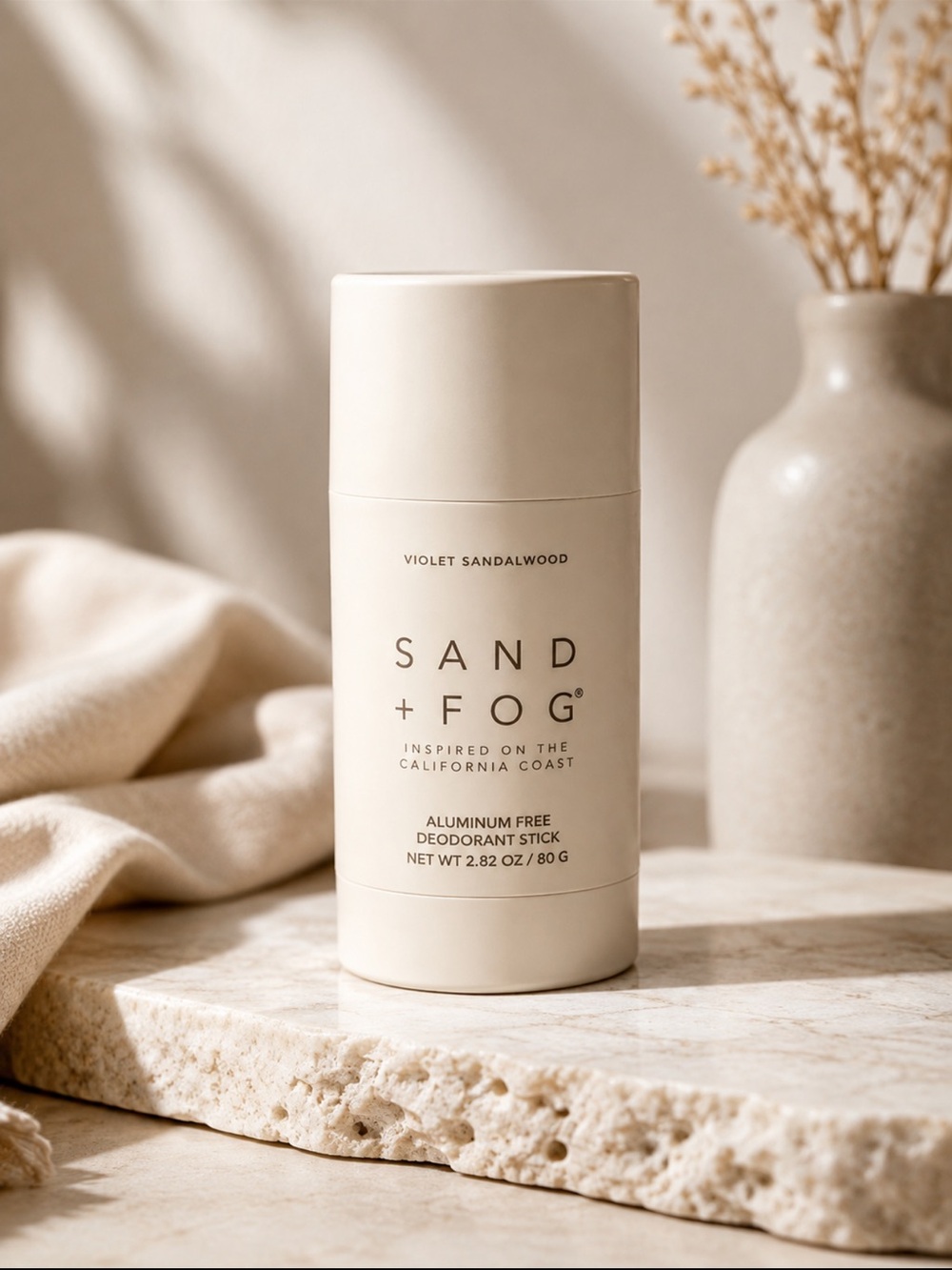 Sand + Fog Violet Sandalwood Deodorant Stick